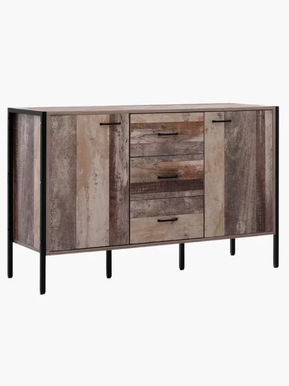 Industrial Wooden Sideboard