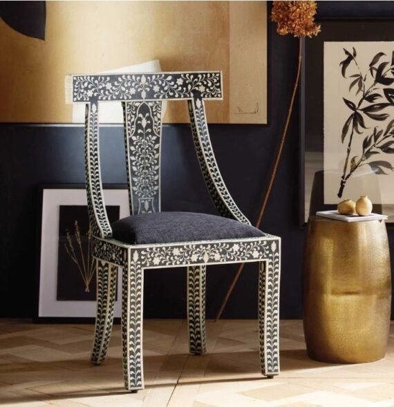 Bone Inlay Dining Chair